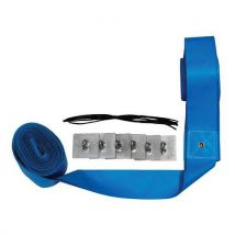 Lignes Terrain Beach Volley - 16 X 8 M - Bande Pvc Bleue