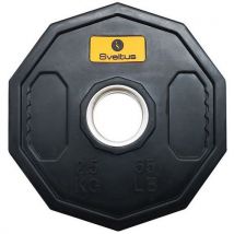 Sveltus - Disque Olympique à Poignées - 2,5 kg - Caoutchouc Durable - Accessoire Haltères