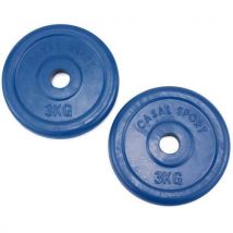 Paire Poids De Musculation - Pow'aire De 500g À 3kg - Casal Sport