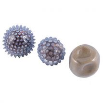Balles terre - Ø 10 mm - Gris - 260 g - Idéal pour l'éveil et la motricité