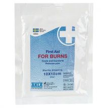 Compresse Gel Contre Les Brûlures Thermique, Dimension 10x10 Cm-akla