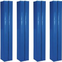 Lot de 4 - Protection De Poteaux Carrés De 30 Cm X 30 Cm