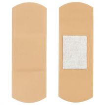 Lot De 100 Pansements Plastiques, 2,5x7,2 Cm Chair Boite-securimed
