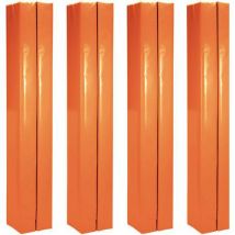 Lot de 4 - Protection De Poteaux Carrés De 30 Cm X 30 Cm