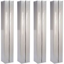 Lot de 4 - Protection De Poteaux Carrés De 50 Cm X 50 Cm