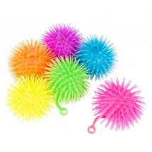 Balles funny faces 12 cm - Caoutchouc Assorti - Jeux et Motricité