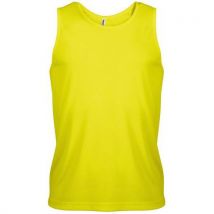 Débardeur Technic Jaune Fluo