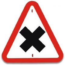 Panneau De Signalisation-intersection