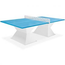 Table De Tennis De Table - Resitech Hd35 Allweather Coins Carrés