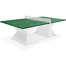 Table De Tennis De Table - Resitech Hd35 Allweather Coins Carrés