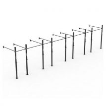 Rack Esus - Fit And Rack - Hauteur 3,6m Profondeur 1,88m Noir