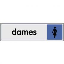 Panneau De Signalisation En Plexiglas - Toilettes Femmes
