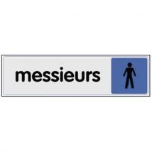 Panneau De Signalisation En Plexiglas - Toilettes Hommes
