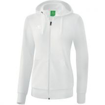 Veste Sweat À Capuche Femme - Erima - Blanc