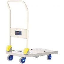 Chariot Plastique Dossier Rabattable - Force 150 Kg