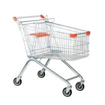 Chariot de manutention fil d'acier - 1000 mm L - 100 kg charge - 1 plateau - Roulettes caoutchouc Ø 125 mm