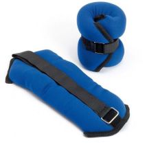 Bracelets lestés 15 kg - Musculation et Fitness - Bleu - Néoprène - Confort et Performance
