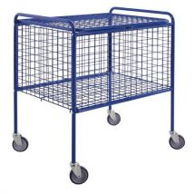 Chariot Grillagé À Couvercle - Capacité 150 Kg