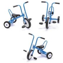 Casal Sport - Tricycle 1 Place Intensif Bleu - 3-6 Ans - Acier Robuste - Éveil Motricité