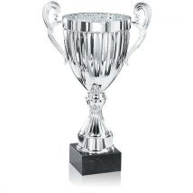 Coupe Argent 2 Anses Rainurée Premium