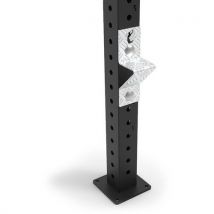 Fit And Rack - Marche pied Aluminium Noir - Rack de cross-training - 1 an de garantie