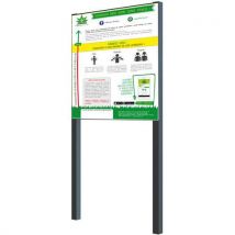 Panneau D'accueil Fitness Extérieur