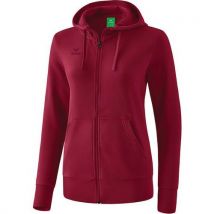 Veste Sweat À Capuche - Erima - Femme Bordeaux