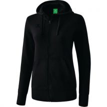 Veste Sweat À Capuche - Erima - Femme Noir