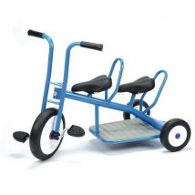Casal Sport - Tricycle Tandem Intensif Bleu - 3-5 ans - Acier Robuste - Éveil Motricité