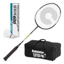 Raquette Badminton Absolute 520 - Casal Sport - Lot De 20+ Sac + Volants
