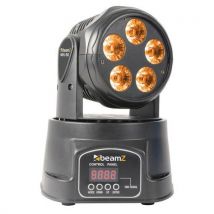 Mini Lyre Wash Mhl90 5x Leds 18 W Rgbaw-uv Beamz