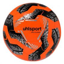 Uhlsport - Ballon de foot Sala Classic Orange Fluo T4 - Polyuréthane - Idéal pour salle