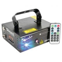 Double Laser Anthe Ii 600 Mw Rgb Gobo Dmx Irc Beamz