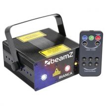 Double Laser Bianca 330 Mw Rgb Gobo Irc Beamz