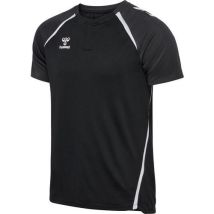 Hummel - Polo Lead 20 Adulte Noir/Gris - Taille L - Polyester - Multisport