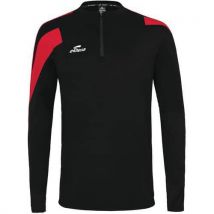 Sweat 1/2 Zip Action Enfant - Eldera - Noir/rouge