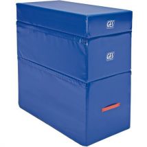 GES - Plinth de Gymnastique 3 Étages en Mousse - Hauteur 100cm - Pour Enfants - Entraînement Club