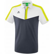 Polo - Erima - Squad Blanc/slate Grey/bio Lime