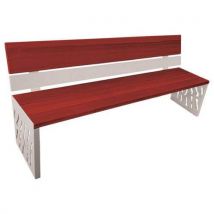Banc Venise 180 M Acier - Dossier Acier/bois - Procity