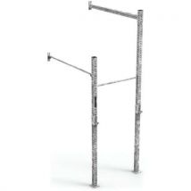 Rack Aximus Hauteur 3,6m Profondeur 1,88m Longueur 1,2m Gris Fit And Rack