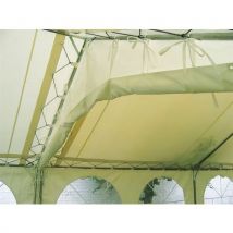 Trigano Collectivités - Gouttière de fronton 5m Blanc - Accessoire Tente M2