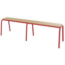 Banc Hêtre Massif Sans Dossier T4 À T6 Mobidecor