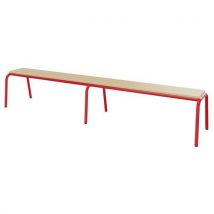 Banc Hêtre Massif Sans Dossier T4 À T6 Mobidecor