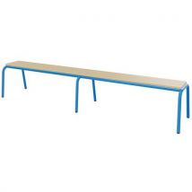 Banc Hêtre Massif Sans Dossier T4 À T6 Mobidecor