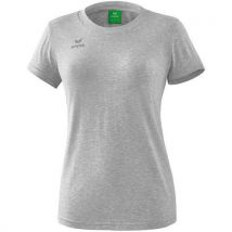 T-shirt Style - Erima - Femme Gris Chiné Clair