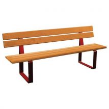 Banc Riga 180 M Acier - Assise/dossier Bois Résineux - Procity