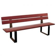 Banc Riga 180 M Acier - Assise/dossier Bois Résineux - Procity