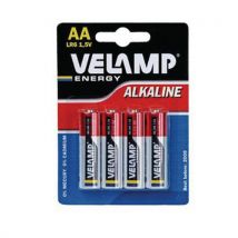 Pile Alcaline - Éco - Aa/lr6 - Velamp