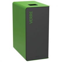 Borne De Tri Sélectif Cubatri 90 L Sans Serrure Avec Support Sac Rossignol Pro