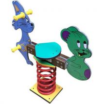 Balançoire Sur Ressort - Pti Loup Chat Souris